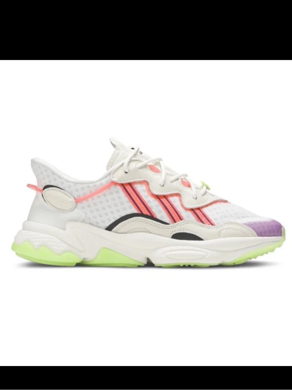 Adidas Ozweego Signal Green Purple FX3814 Size 9 Mens Sneaker Shoe